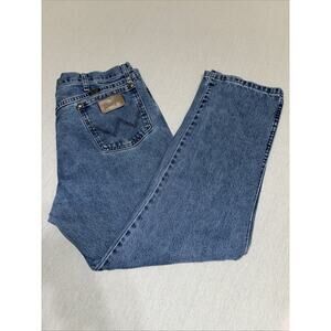 Wrangler Cowboy Cut Jeans Mens 38x30 Blue 13MWZ Denim 100% Cotton EUC